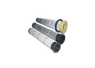 5um,0.5um,2um,0.2umWater Washable Cylindrical Pleated Dust Collection Cartridges 2 Meters Long
